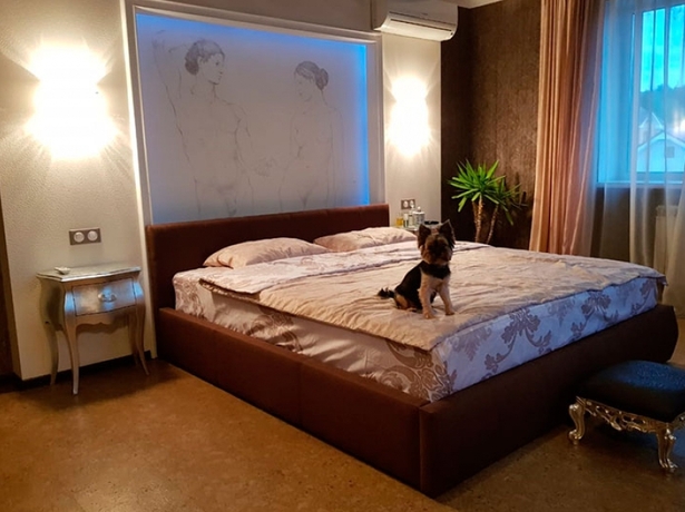 Кровать Varna в ткани c ПМ
