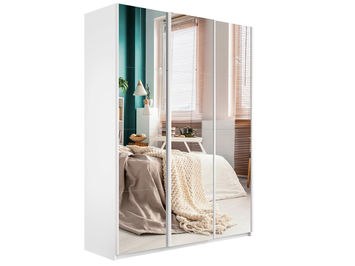 Шкаф-купе Прайм з-х дверный (Зеркало)