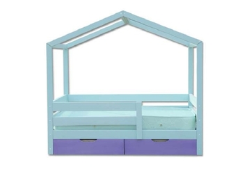 Детская кровать Велес Домик №4 с ящиками