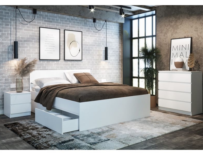 Двуспальная кровать Мадера