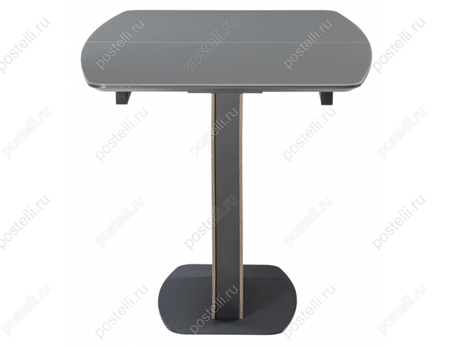 Стол на тумбе Теон 120 лиственница/графит (Арт 462113)