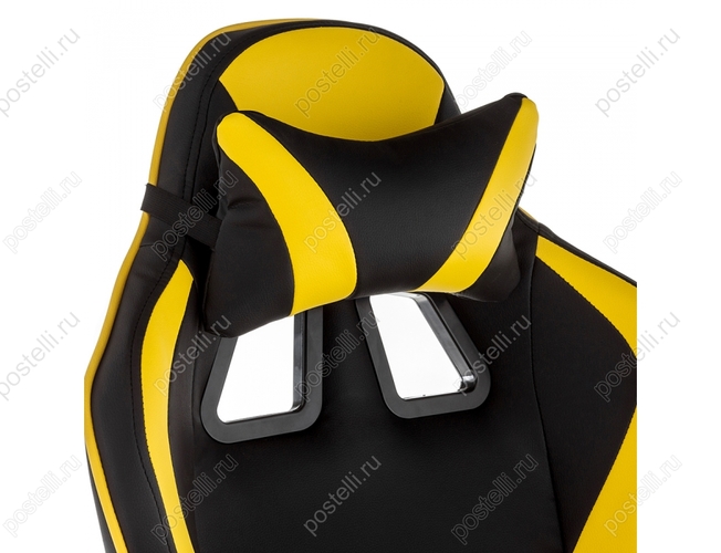 Игровое кресло Racer черное/желтое (Арт. 11379)