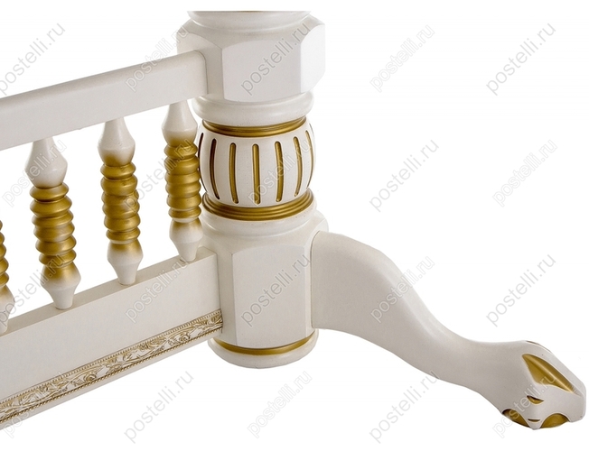 Обеденный стол Кантри 160 молочный (Арт. 406078)