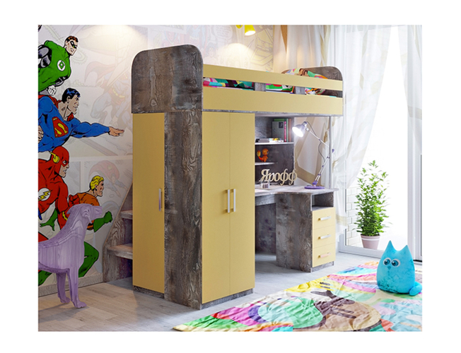 Кровать-чердак Ярофф Москва