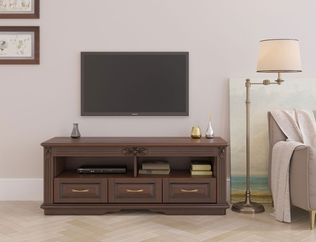 Тумба Дримлайн под ТВ Палермо с ящиками