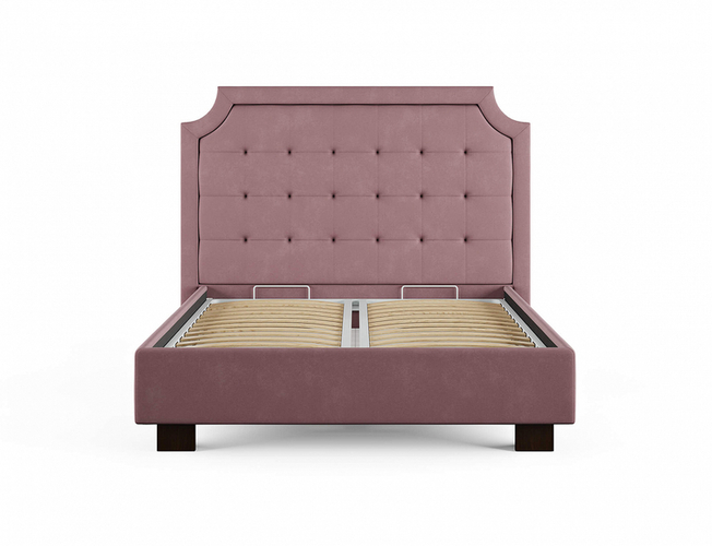 Кровать Elysium, микровелюр лиловый