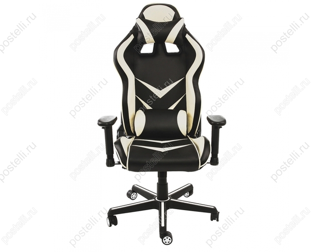 Игровое кресло Racer черное/бежевое (Арт. 1857)