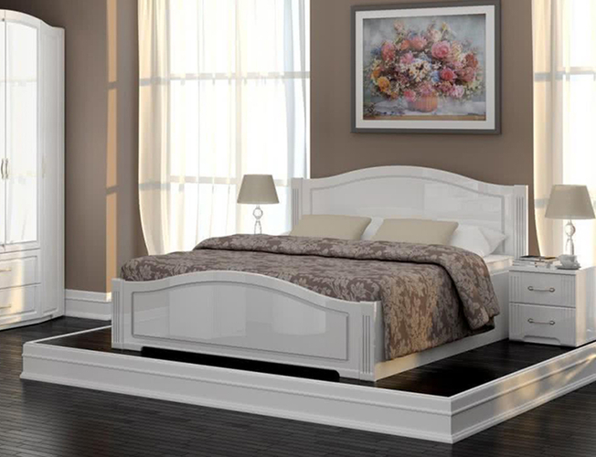 Кровать Ижмебель Виктория