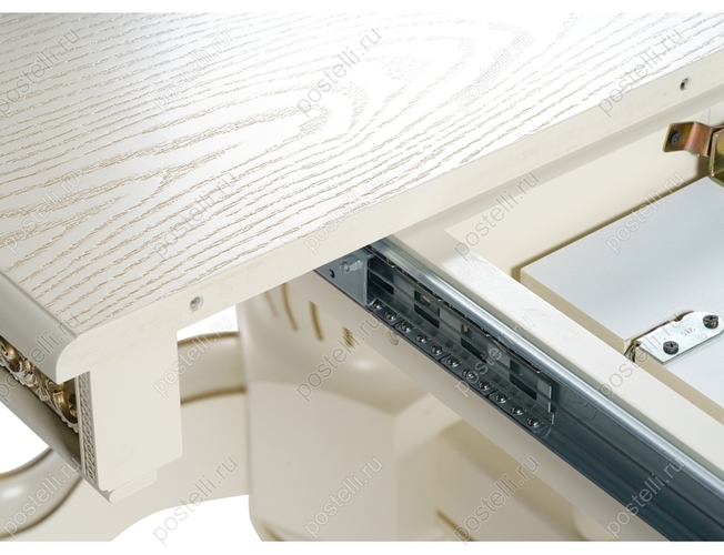 Обеденный стол Кассиль крем с золотой патиной (Арт. 450830)