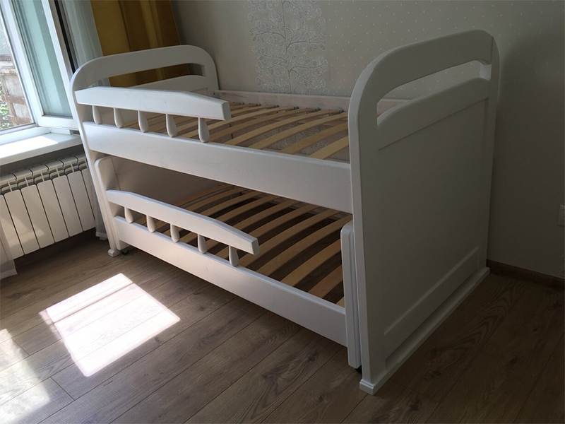 Выдвижная кровать для двоих Велес Мурзилка с выкатным местом